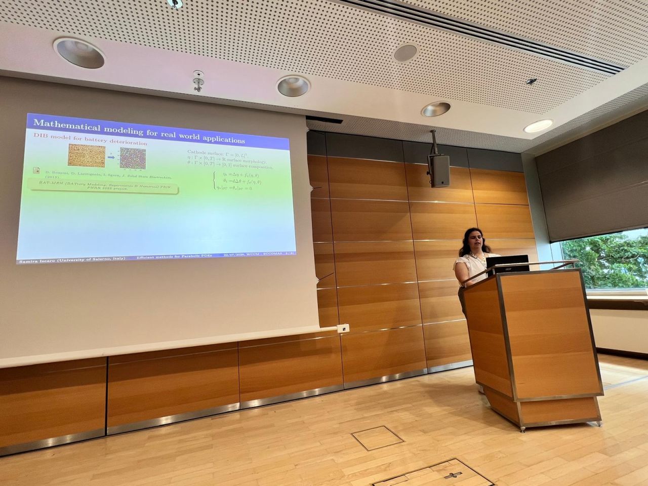 Samira Iscaro at WCCM ECCOMAS 2026
